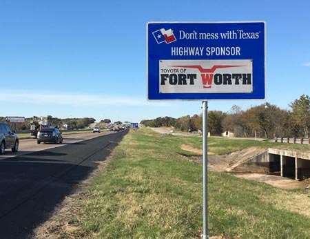 Sponsor a Highway